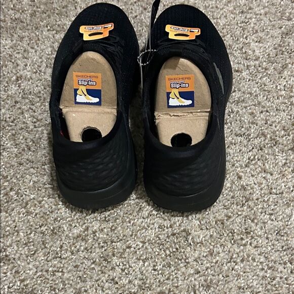Skechers Black Slip-Ins with Air-Cooled Memory Foam, Work Footwear. Size 7 NWT - Picture 5 of 9